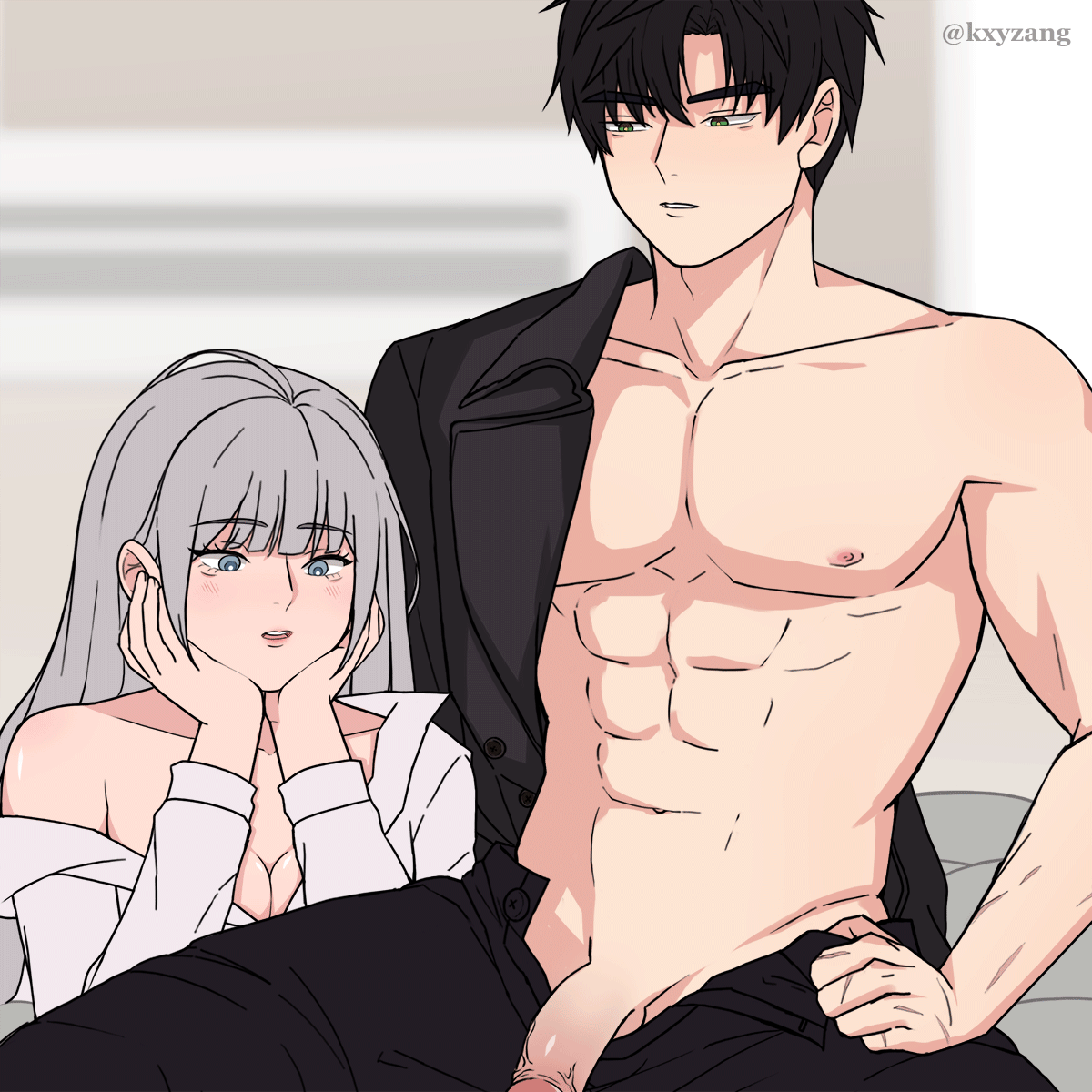 Zayne Erection Fanart